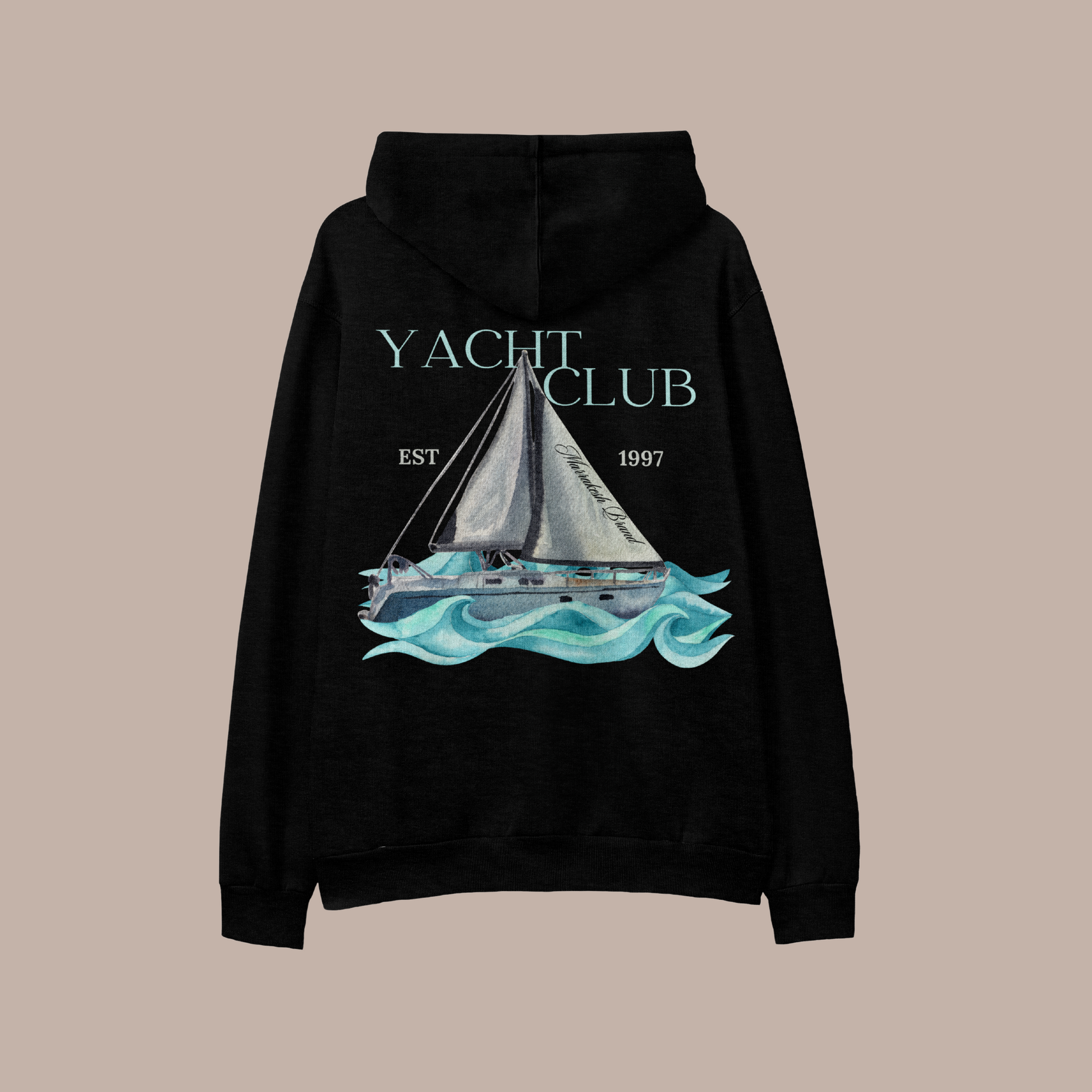 Hoodie Yacht club - Club Ninety